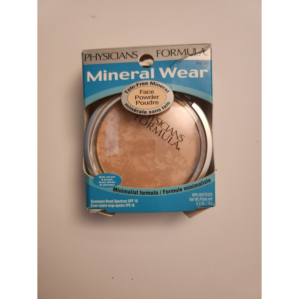 NEW physicians formula Mineral Wear pressed powder B43